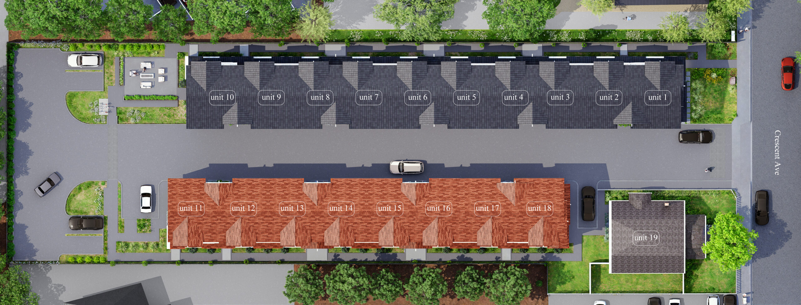 The Crescent Sitemap